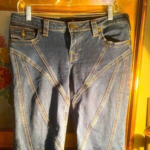 True Religion Joey Low Cut Flare Jeans - Size 28 EUC (315)